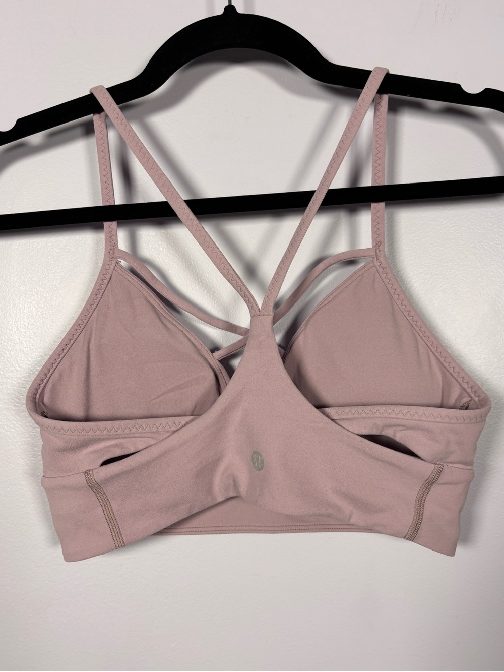 Lululemon athletica Strappy Athletic Sportsbra In Blush Pink Size 6 - Picture 3 of 5